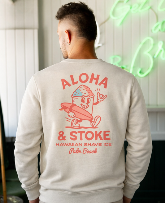 Aloha & Stoke Sweatshirt Skater