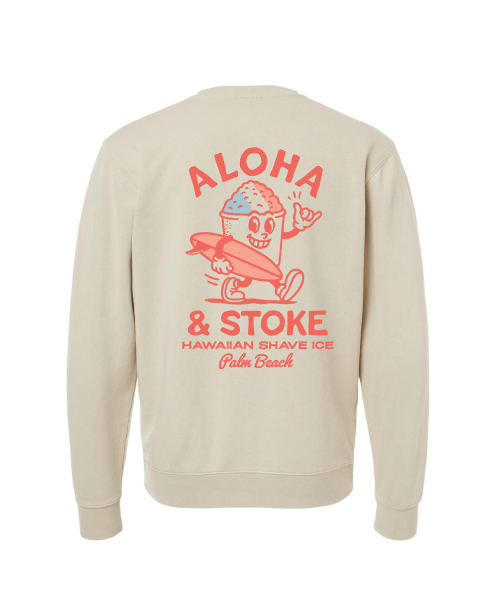 Aloha & Stoke Sweatshirt Skater
