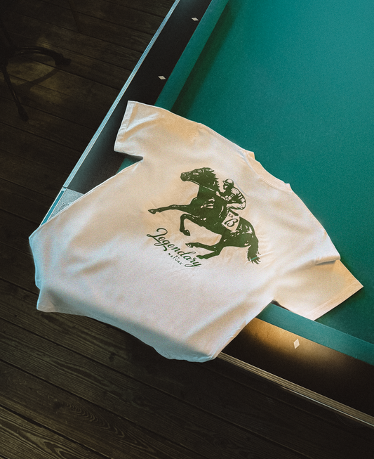 E.R. Bradleys White Racing T-Shirt