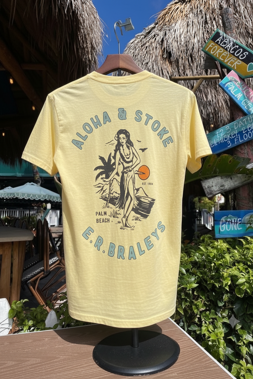 Yellow Mermaid T-Shirt Lucky Lounge