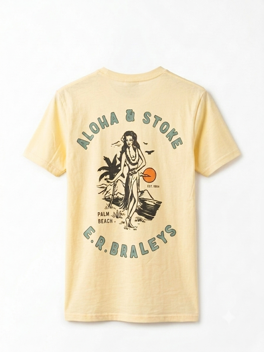Yellow Mermaid T-Shirt Lucky Lounge